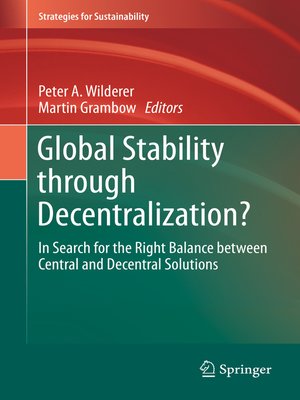 cover image of Global Stability through Decentralization?